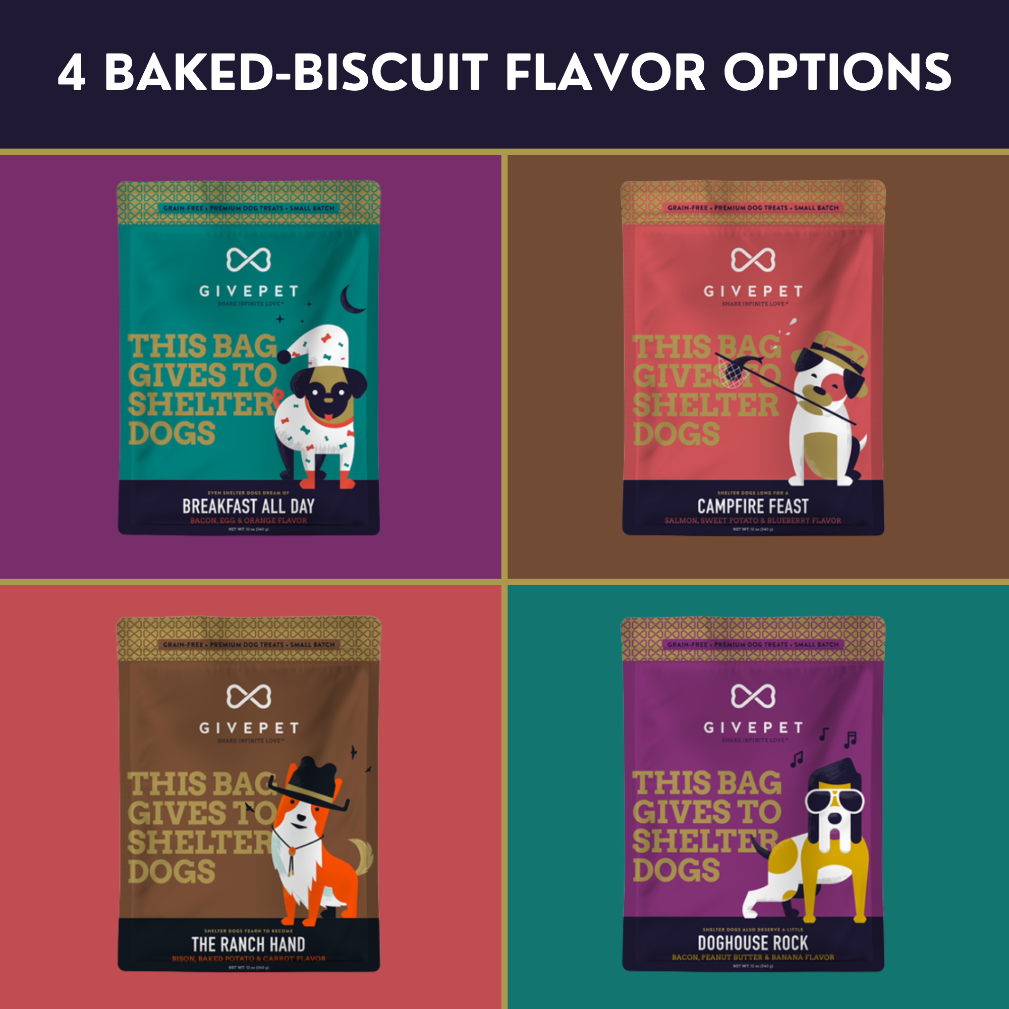GivePet - Wholesale Pet Biscuit - Dog - GivePet The Ranch Hand Baked Biscuit Treats 7