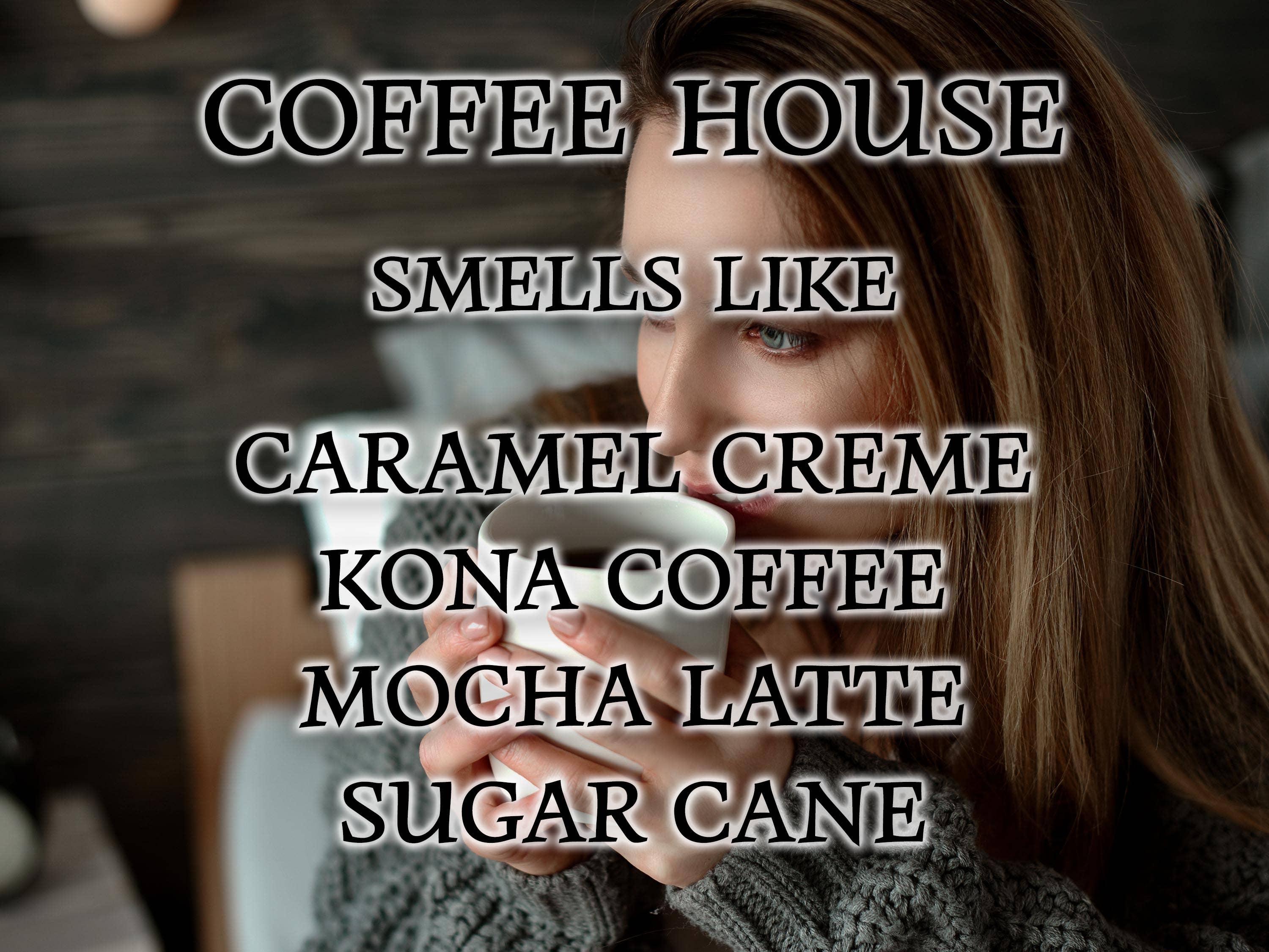 Silver Dollar Candle Co. – Großhandel Kerze im Glas / gefüllte Kerze – Coffee House Duftkerze — 9/16 Unzen Pure Soy Candle1