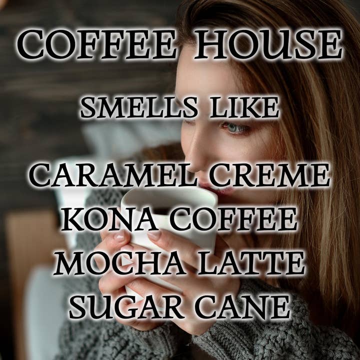 Silver Dollar Candle Co. – Großhandel Kerze im Glas / gefüllte Kerze – Coffee House Duftkerze — 9/16 Unzen Pure Soy Candle1