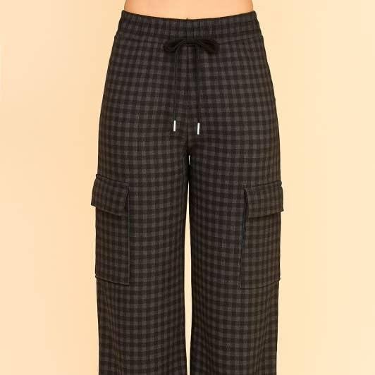 CK25 PLAID DRAWSTRING CARGO PANTS and other Purchase Wholesale work pants. Free Returns & Net 60 Terms on Faire trending on Faire.