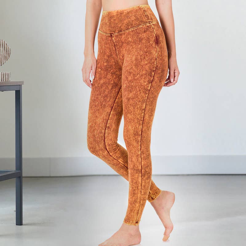 42POPS - Wholesale Athletic/Lounge Leggings - Women's - ",,..._ Waistband Full Length Leggings1