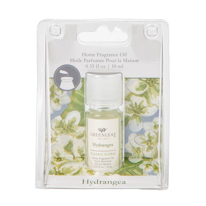 Hydrangea Home Fragrance Oil 10 Pack for wholesale by Greenleaf Gifts