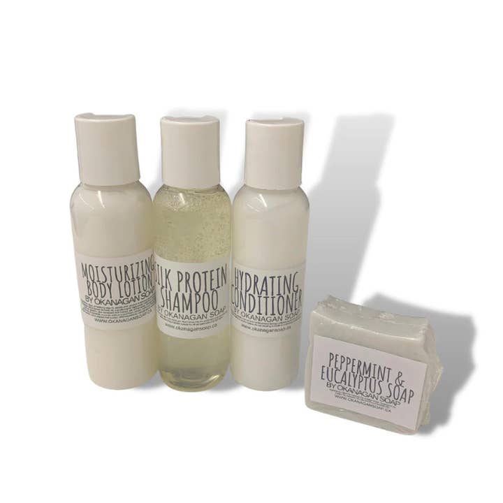Mini Travel Pack for wholesale by Okanagan Soap