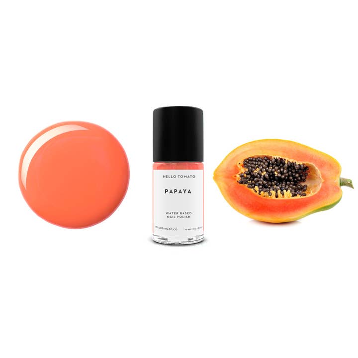 PAPAYA Nail Polish for wholesale by Hello Tomato