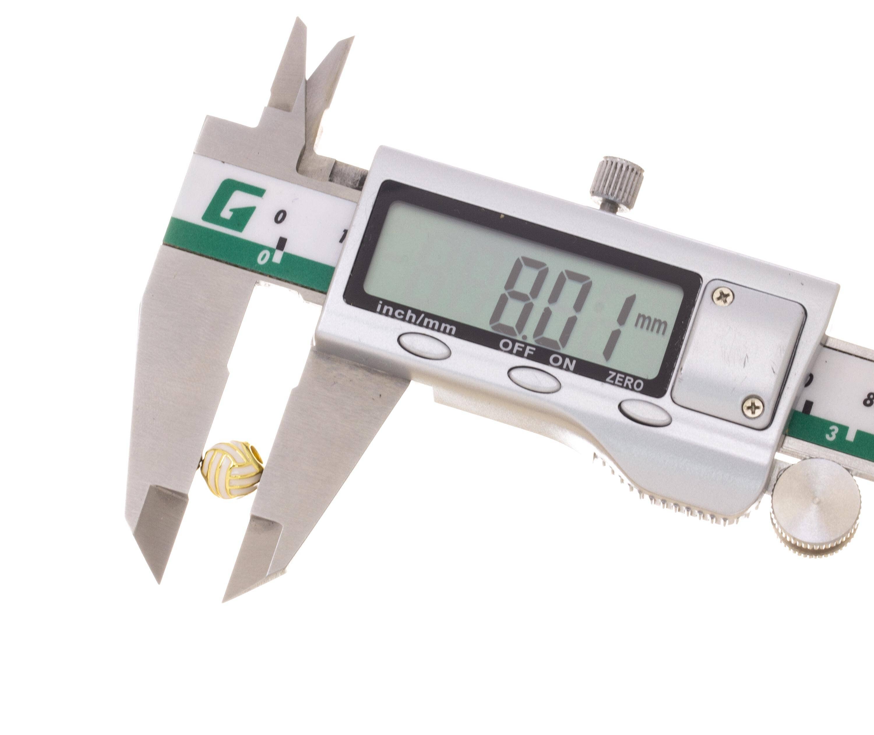 Jewel Pledge - Wholesale Individual Charm/Pendant - Soccer & Volleyball Bracelet Spacer Bead Charm SPG155,SPG1571