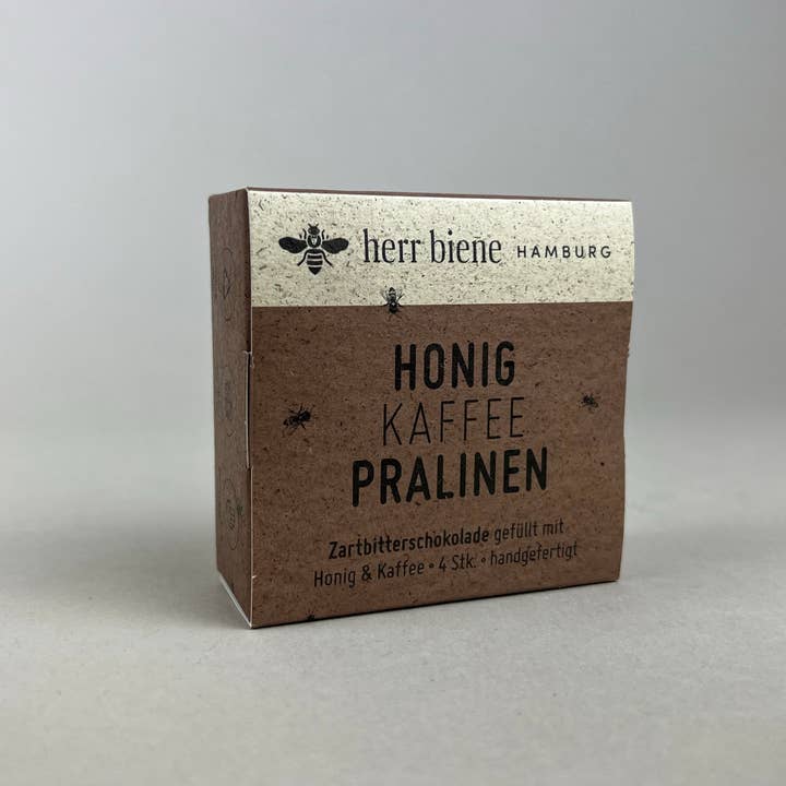 herr biene GmbH - Wholesale Chocolate Box - 4 honey pralines in 5 varieties3