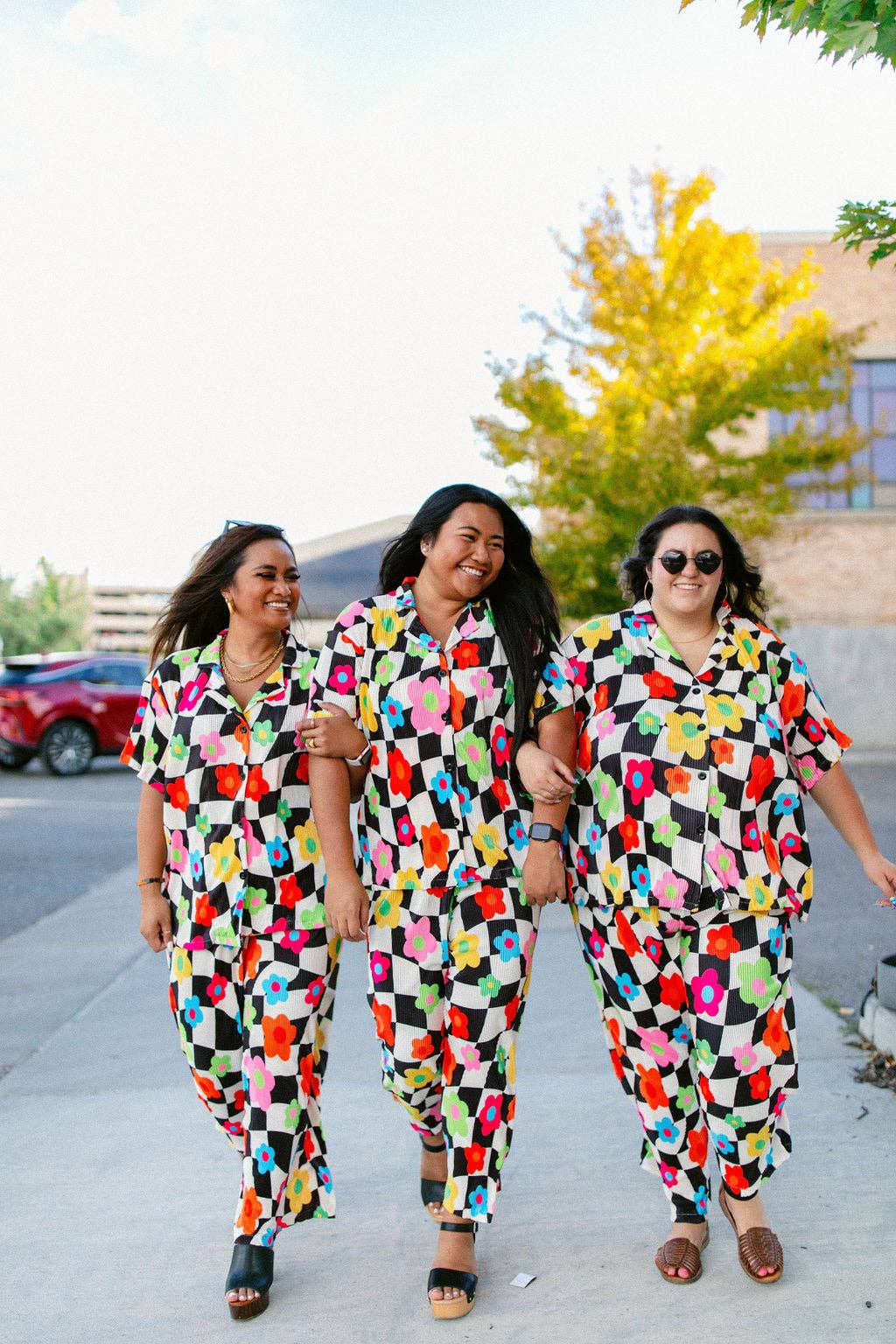 Taby Originals – wholesale Set med topp och byxa – Dam – TABY ORIGINAL: In My Blooming Era Plisse Set I STORLEKAR XS-5X***8