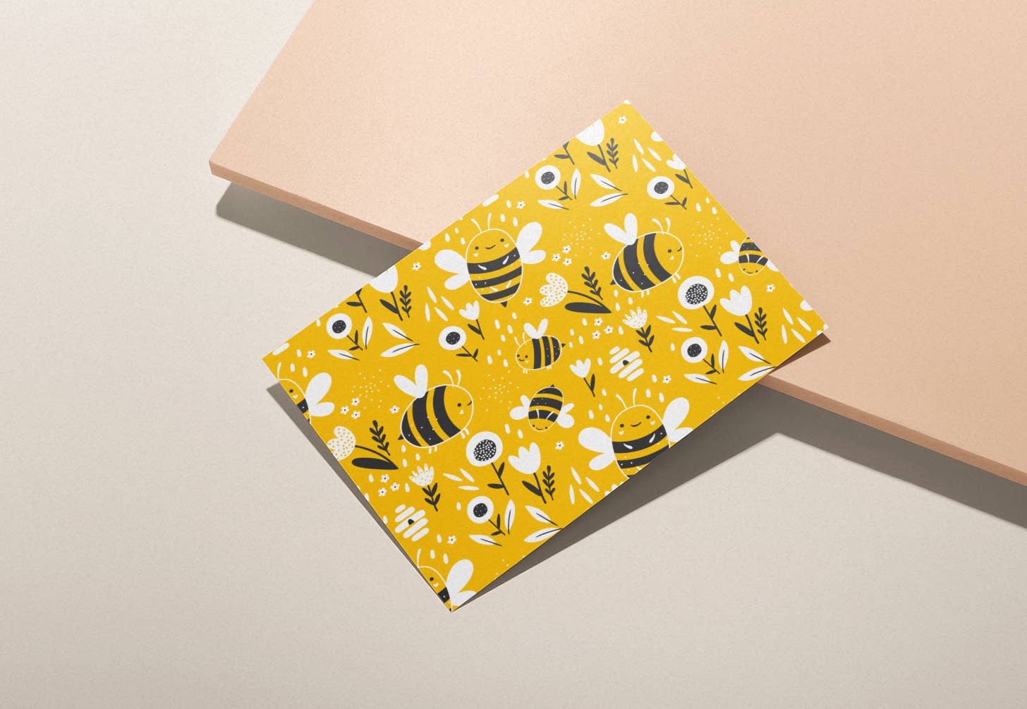 Twigs Paper - Wholesale Stationery/Notecard Set - Bumble Bee Greeting Card Set | Assorted Notecards8