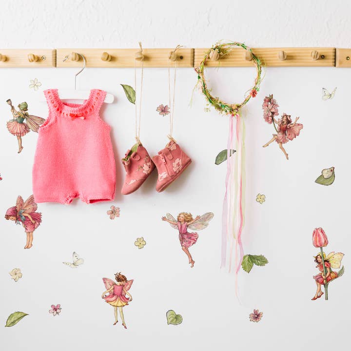 Stickerscape – wholesale Wall decor – Kids & Baby – Flower Fairies Wall Stickers1