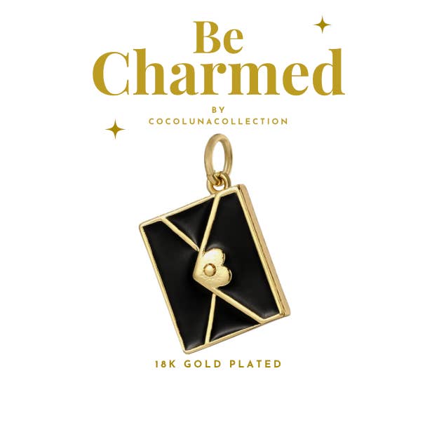 Black Letter | Charm for wholesale by Coco Luna Collection