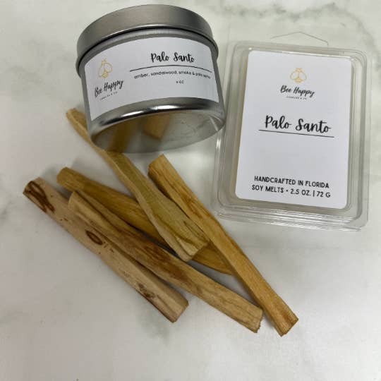 PALO SANTO for wholesale by Bee Happy Candles Co