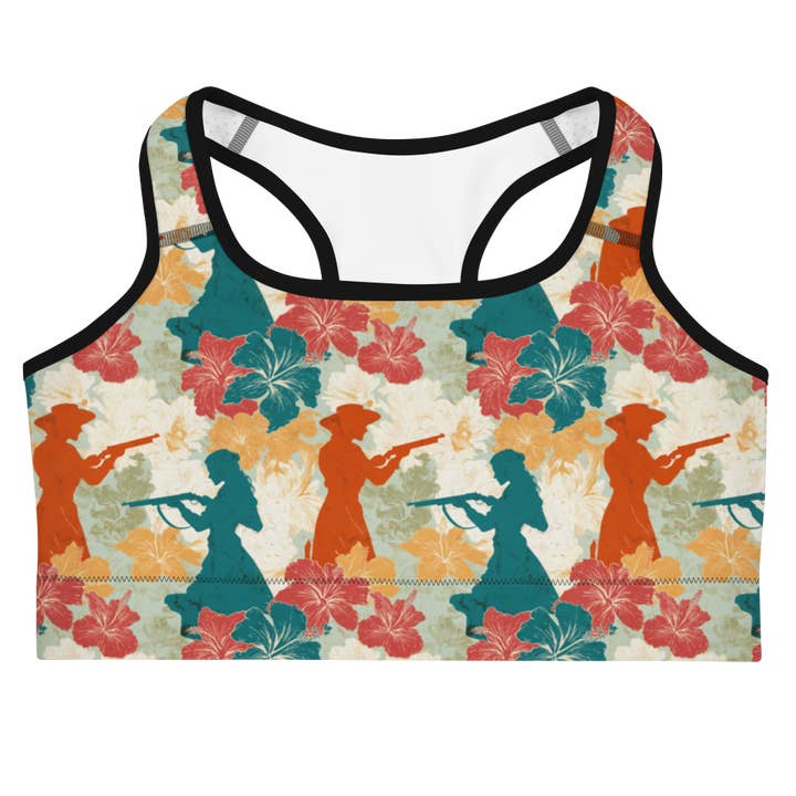 Hibiscus Draw: Gunfighter Showdown Sport-BH för wholesale av Texas Eclipse Outfitters