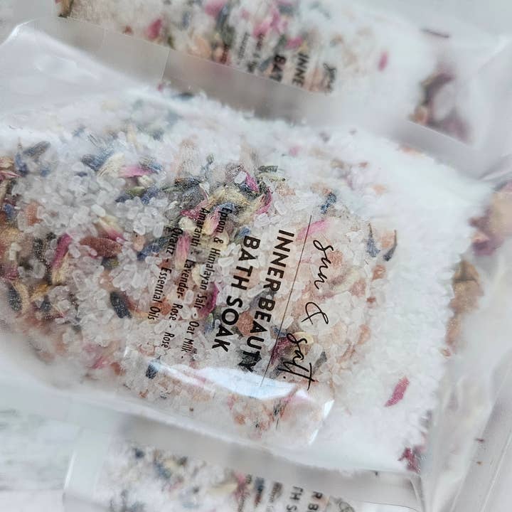 Lux&Lou - Wholesale Bath Soak/Milk - Inner Beauty Bath Soak - Bath Salt - with Rose Quartz2