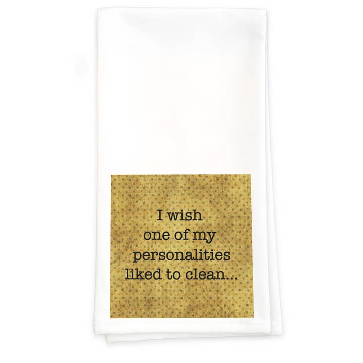 Personalities - Towel for wholesale by Paisley & Parsley