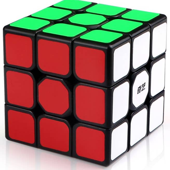 Toyventures - Wholesale Puzzle - Kids - Qiyi Smooth Speed Puzzle Cube Brain Teasers Toys (3x3 Black)