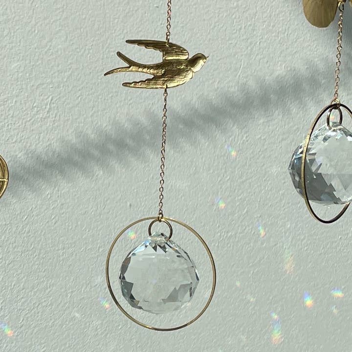 von Lani = Jewellry + Suncatchers – Großhandel Sonnenfänger – Suncatcher Schwalbe/ Lichtfänger / Fensterkristall / Prisma