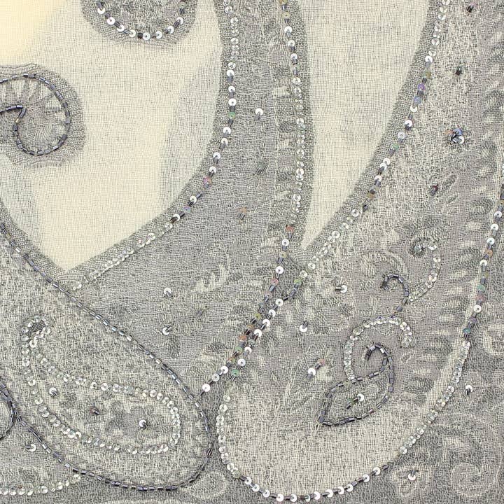 DIWALI PARIS - Wholesale Head Scarf - Women's - BOUKHARA SCARF - 100% WOOL1