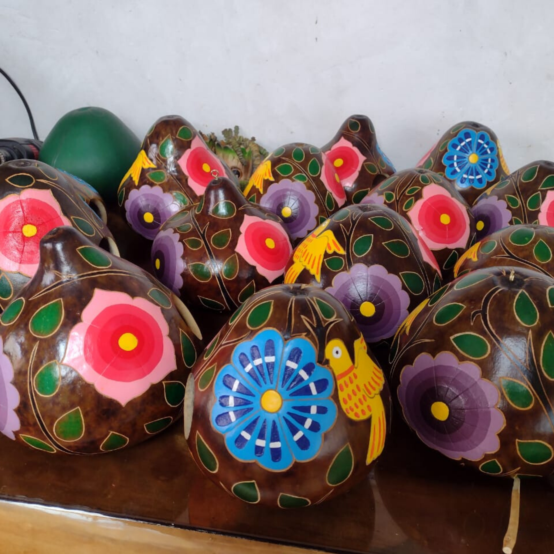 Blossom Inspirations - Wholesale Bird House - Floral Birdhouse Gourd7