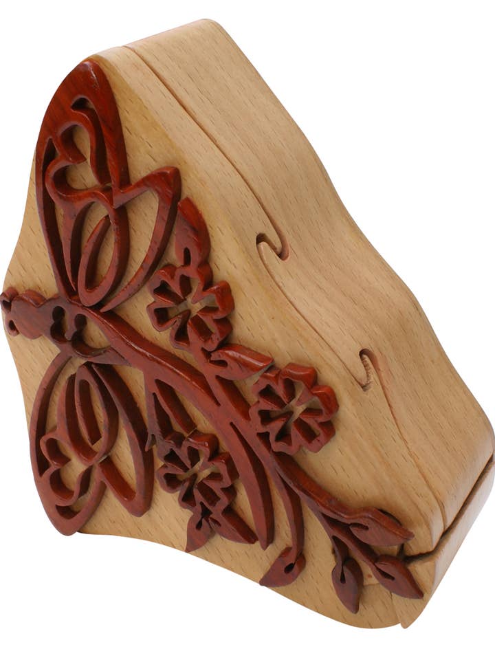 Caixa de quebra-cabeça de libélula por atacado de jelly roll box