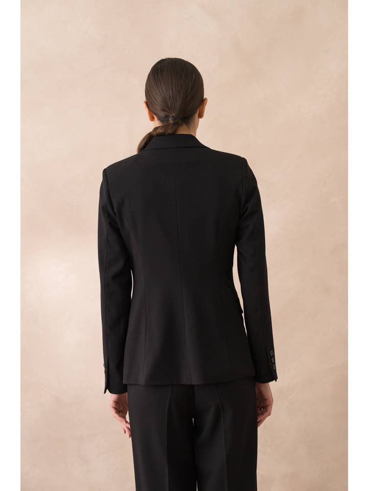 Attentif Paris – wholesale Kostymjacka – Dam – Heather figursydd kavaj för dam87