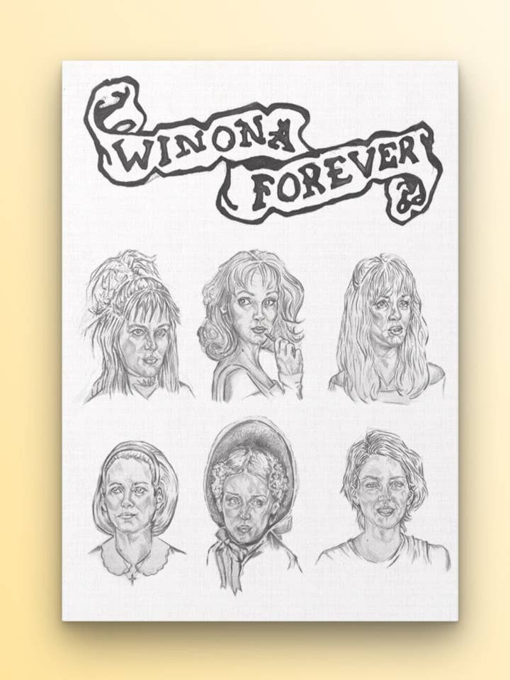 STAMPA Winona Forever per la vendita all'ingrosso da parte di Paper 8