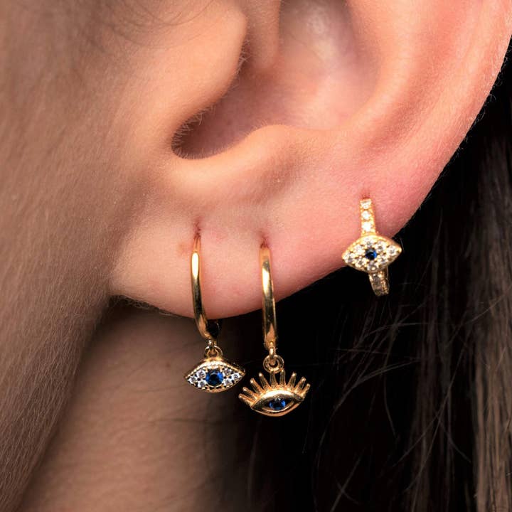 Eyelashes Earrings for wholesale by Diat