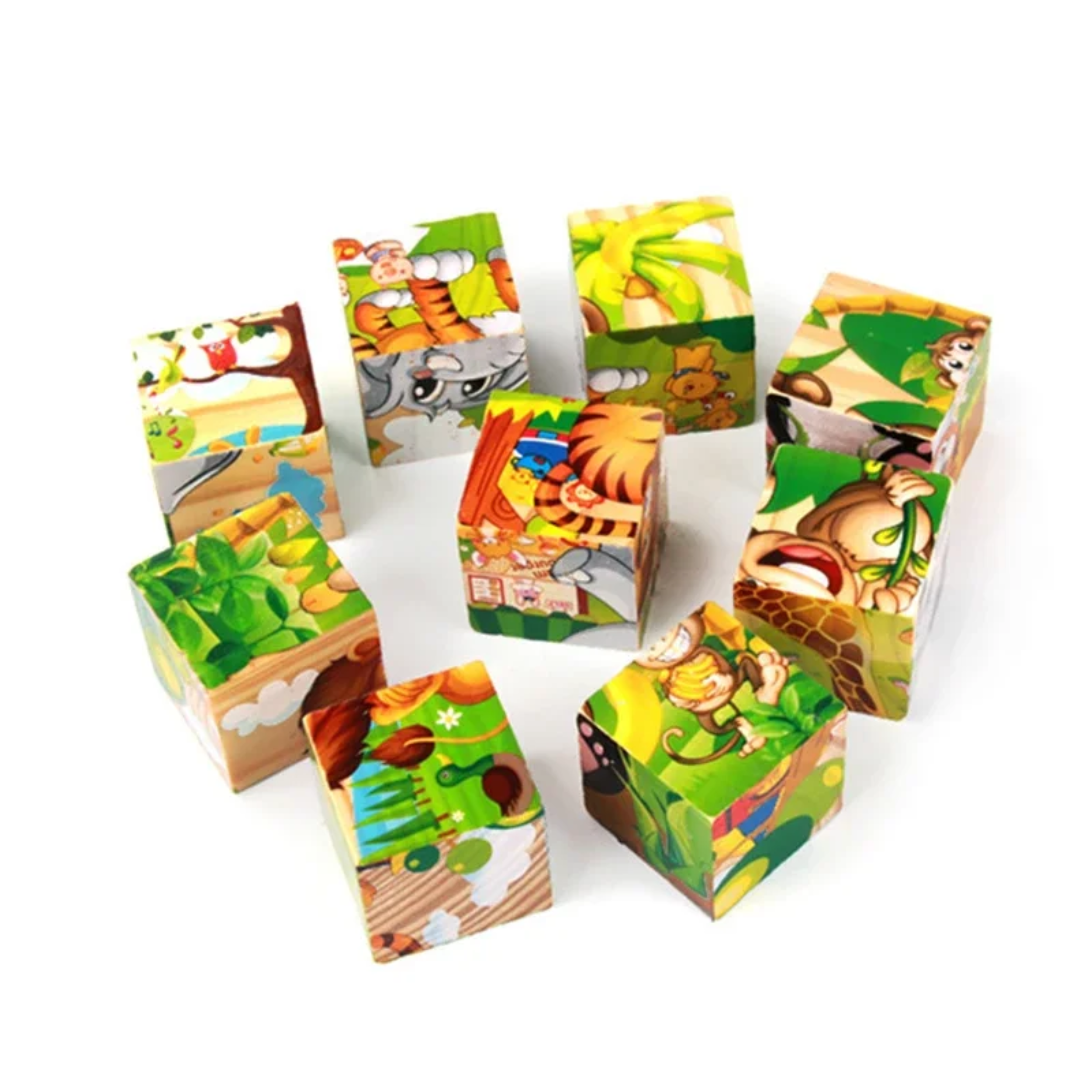 Toyarina - Wholesale Puzzle - Kids - 3D Wooden Cube Puzzle Toy for Kids’ Learning and Fun2
