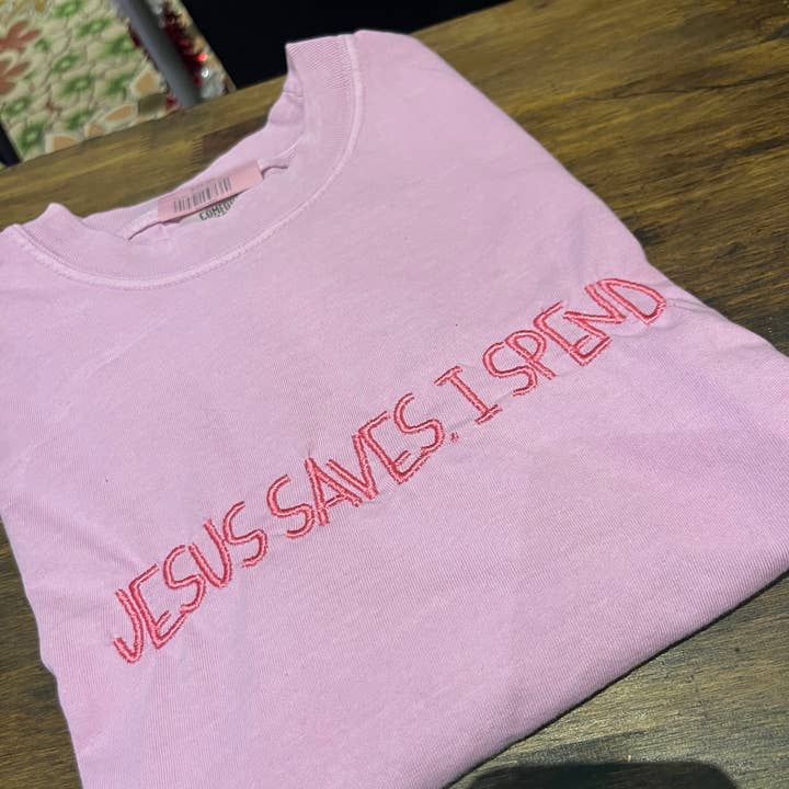 Jesus redder T-shirt for engroshandel hos Diva Bling By Jenn