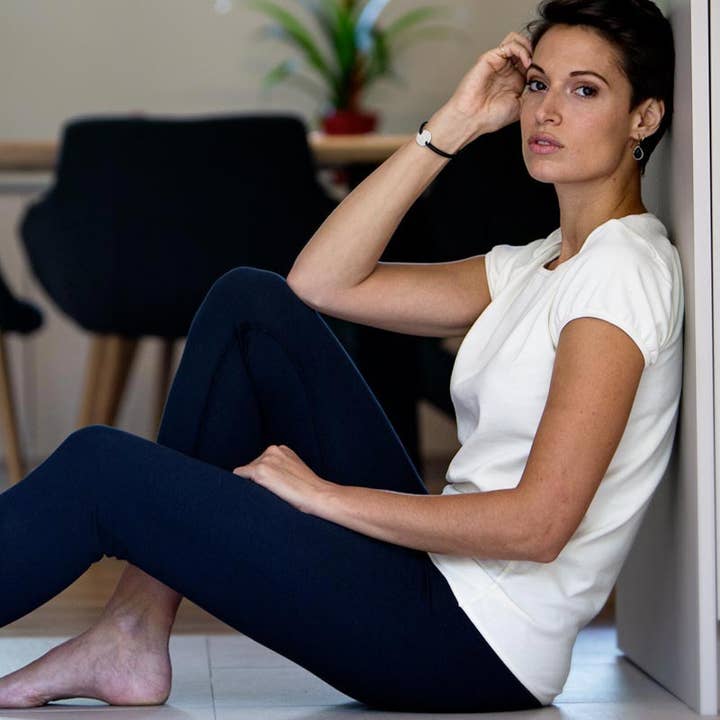 LEGGINGS NEGROS DE SEGUNDA PIEL para venta al por mayor de Senovie