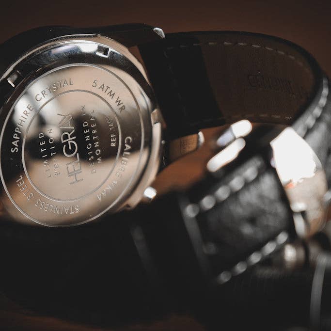 Helgray Watches - Wholesale Wrist Watch - Men's - Silverstone White2