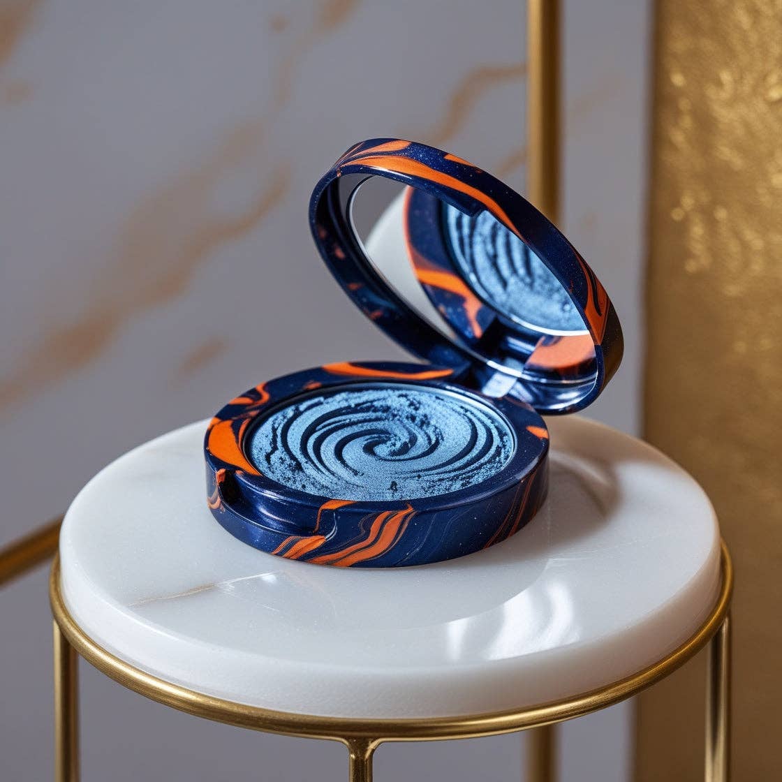 Blue Sea Packaging - Wholesale Makeup/Cosmetic Bag - Biodegradable Compact - 57mm Pan Large. 2