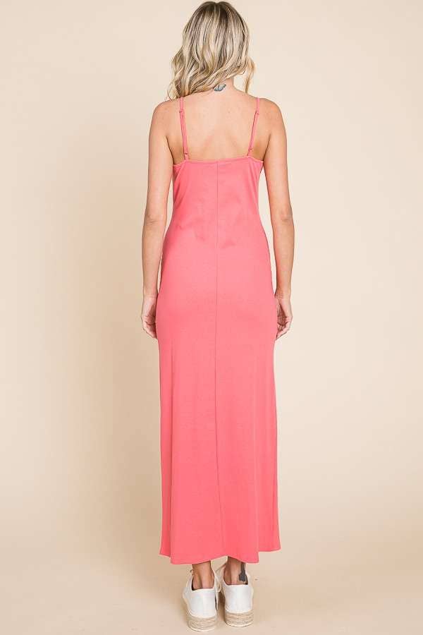 Culture Code – wholesale Dress – Women's – CRD1615 - SOLID SPAGHETTI STRAP MAXI SLIP DRESS15