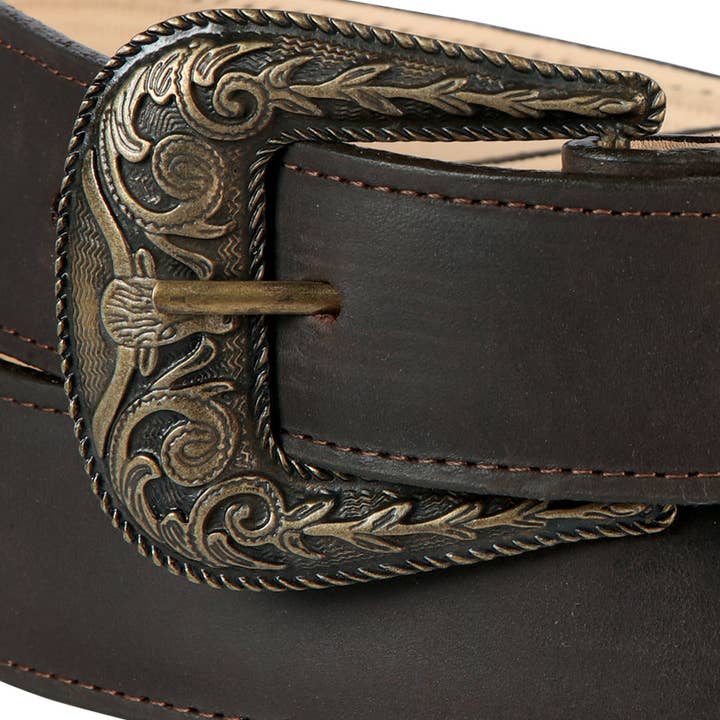 El General Western Wear – wholesale Bälte - Herr – Cowboybälte - El General - Crazy Brown 44660