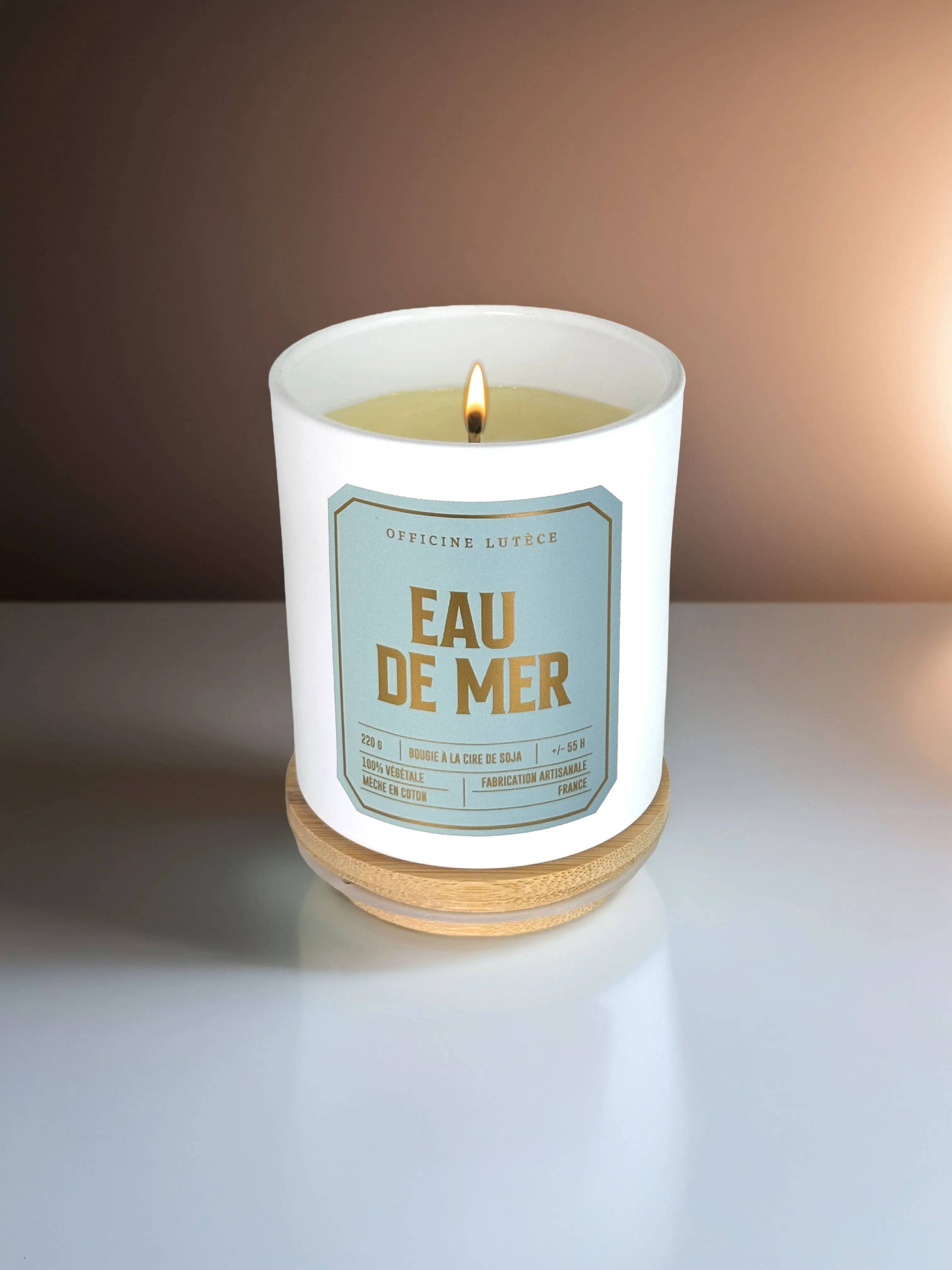 Officine Lutèce - Wholesale Jar/Filled Candle - Sea Water - Scented Candle1