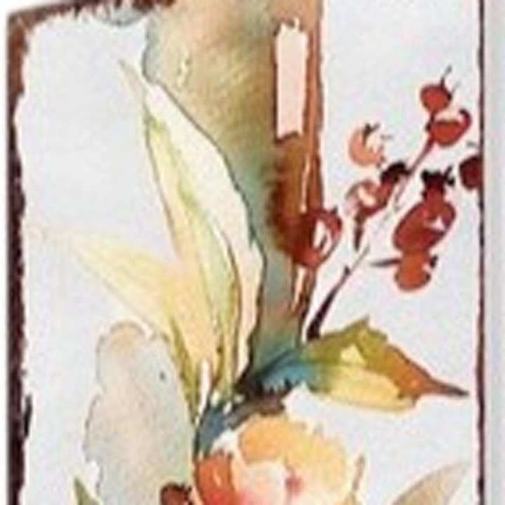 HomeRoots - Wholesale Garden Tool - 42" Burgundy Off White And Orange Solid Wood Pumpkin Garden Stake3