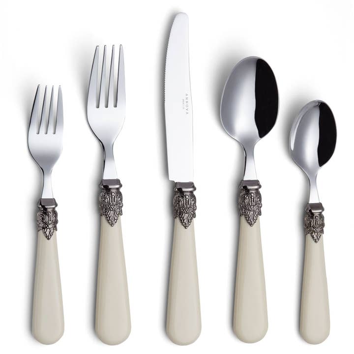 Service de couverts en argent ANNOVA 20 pièces style antique pour la vente par ANNOVA