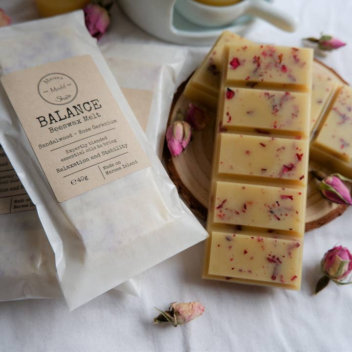 Mersea Mudd Shack Ltd - Wholesale Wax Melt - Aromatherapy Snap Bar Beeswax Melt 40g