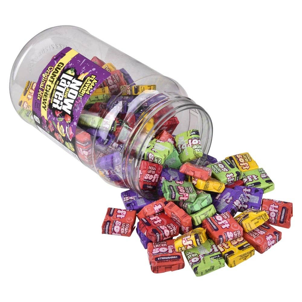 La Luna Bella - Toys - Wholesale Taffy - NOW AND LATER GIANT CHEWY ORIGINAL TAFFY 120PC LLB kids toys4