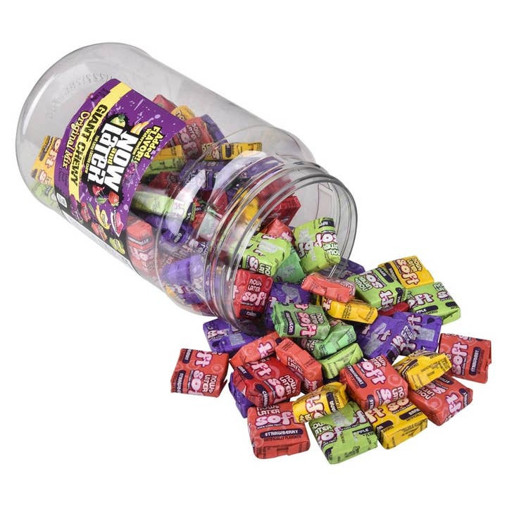 La Luna Bella - Toys - Wholesale Taffy - NOW AND LATER GIANT CHEWY ORIGINAL TAFFY 120PC LLB kids toys4