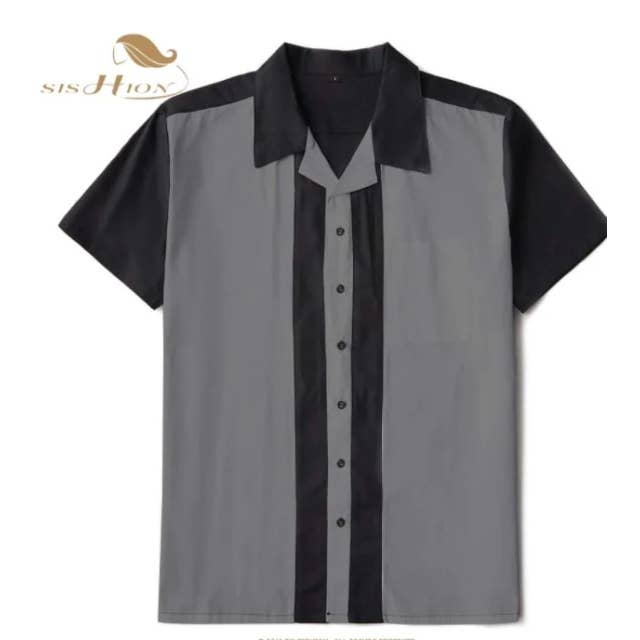 Vanida Dang - Wholesale Button Down Shirt - Unisex - Rock bowling2