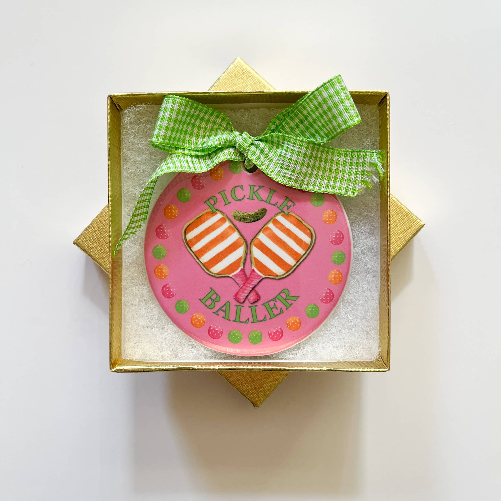 Dishique - Wholesale Ornament - Pickle Baller Christmas Ornament