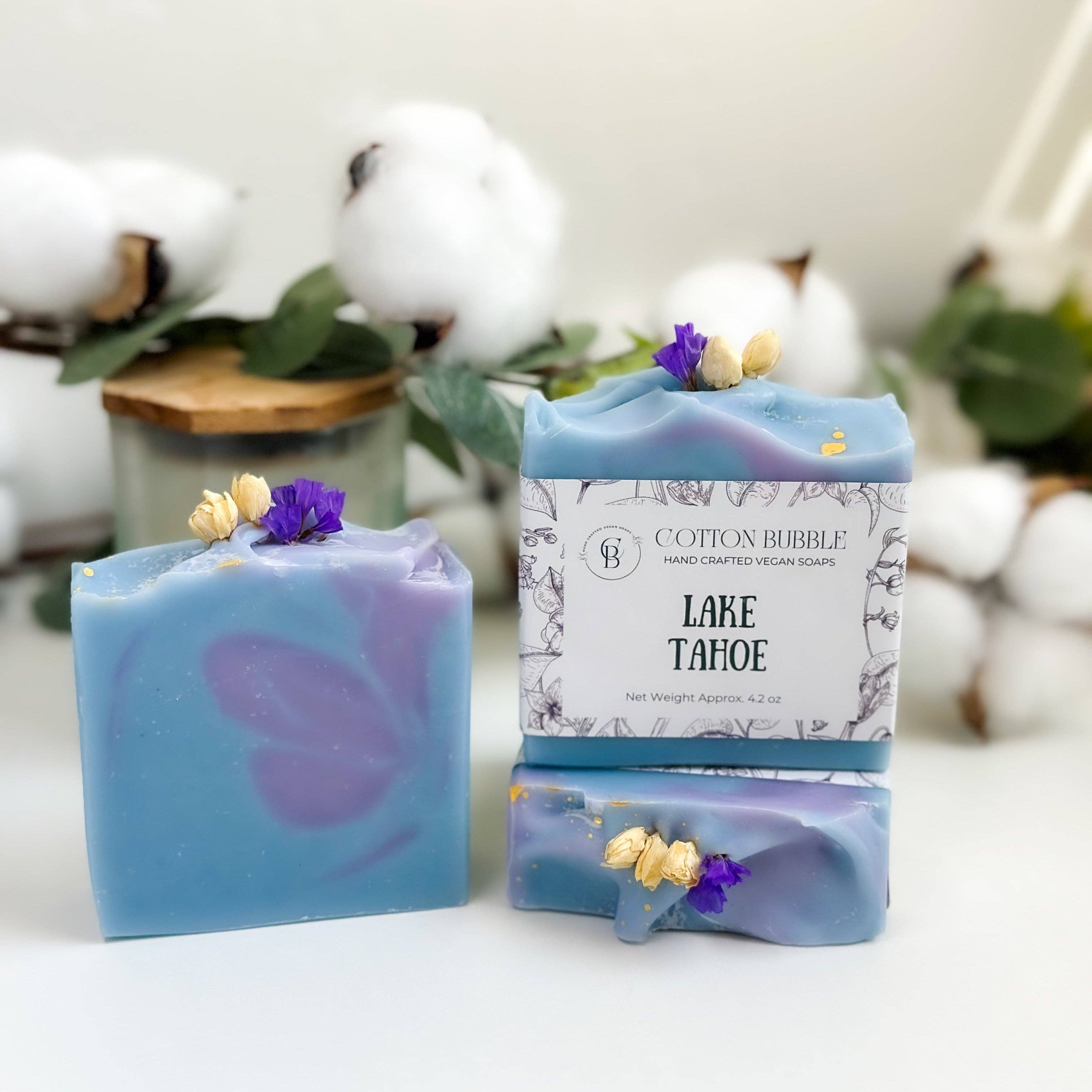 Cotton Bubble Soap - Wholesale Bar Soap - Lake Tahoe0
