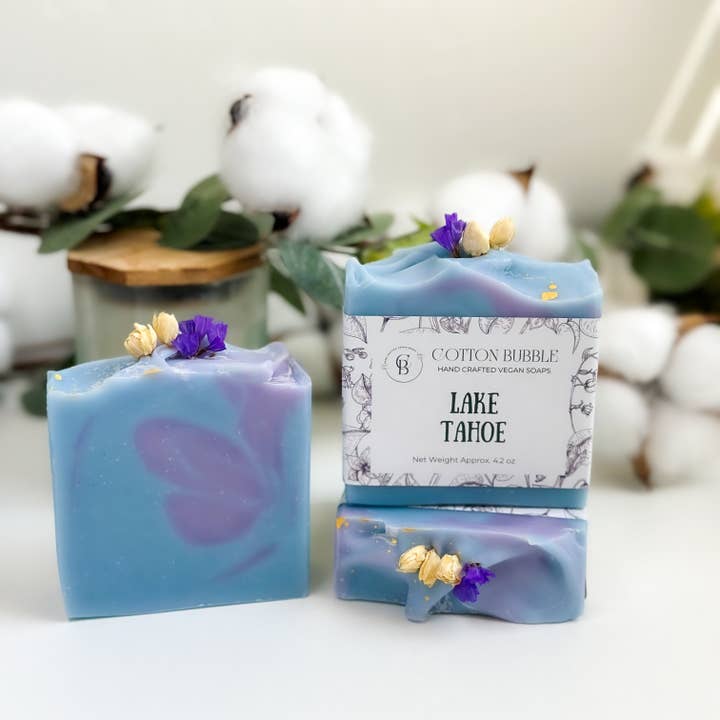 Cotton Bubble Soap - Wholesale Bar Soap - Lake Tahoe