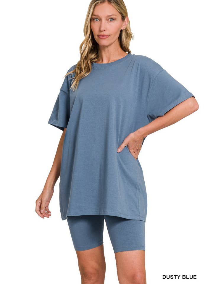 BIKERSHORTS-SET AUS BAUMWOLLE für den Großhandel von ITSSY