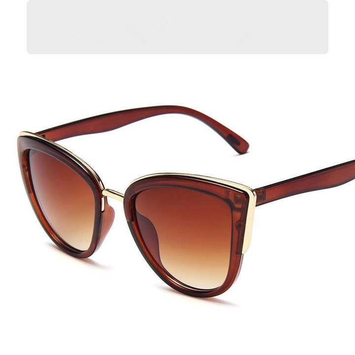 Ekartini - Wholesale Sunglasses - Women's - Vintage Cat Eye Sunglasses For Women's Fashion