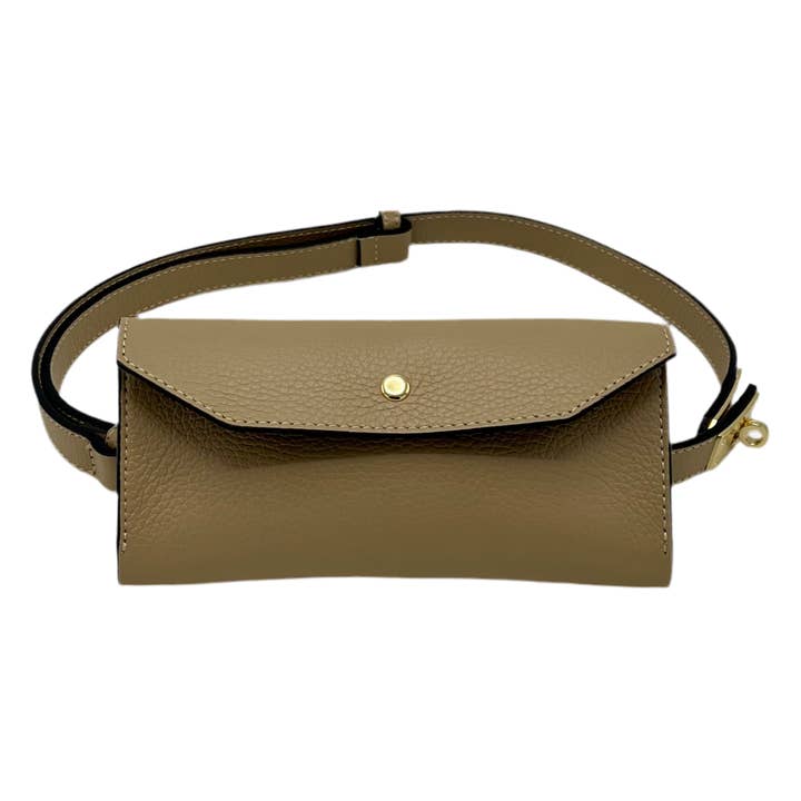 Suie Valentini srl - Wholesale Belt Bag - Women's - Genuine leather belt bag, Made in Italy, art. 1125812