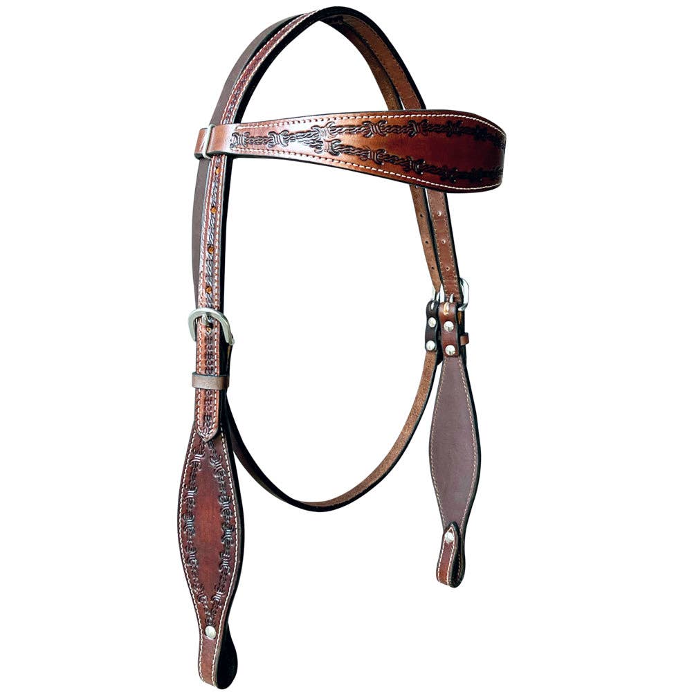 HILASON - Wholesale Horseback Riding Gear - HILASON Western Horse Headstall Breast Collar Set Tack Genuine American Leather | For Horses Headstalls35