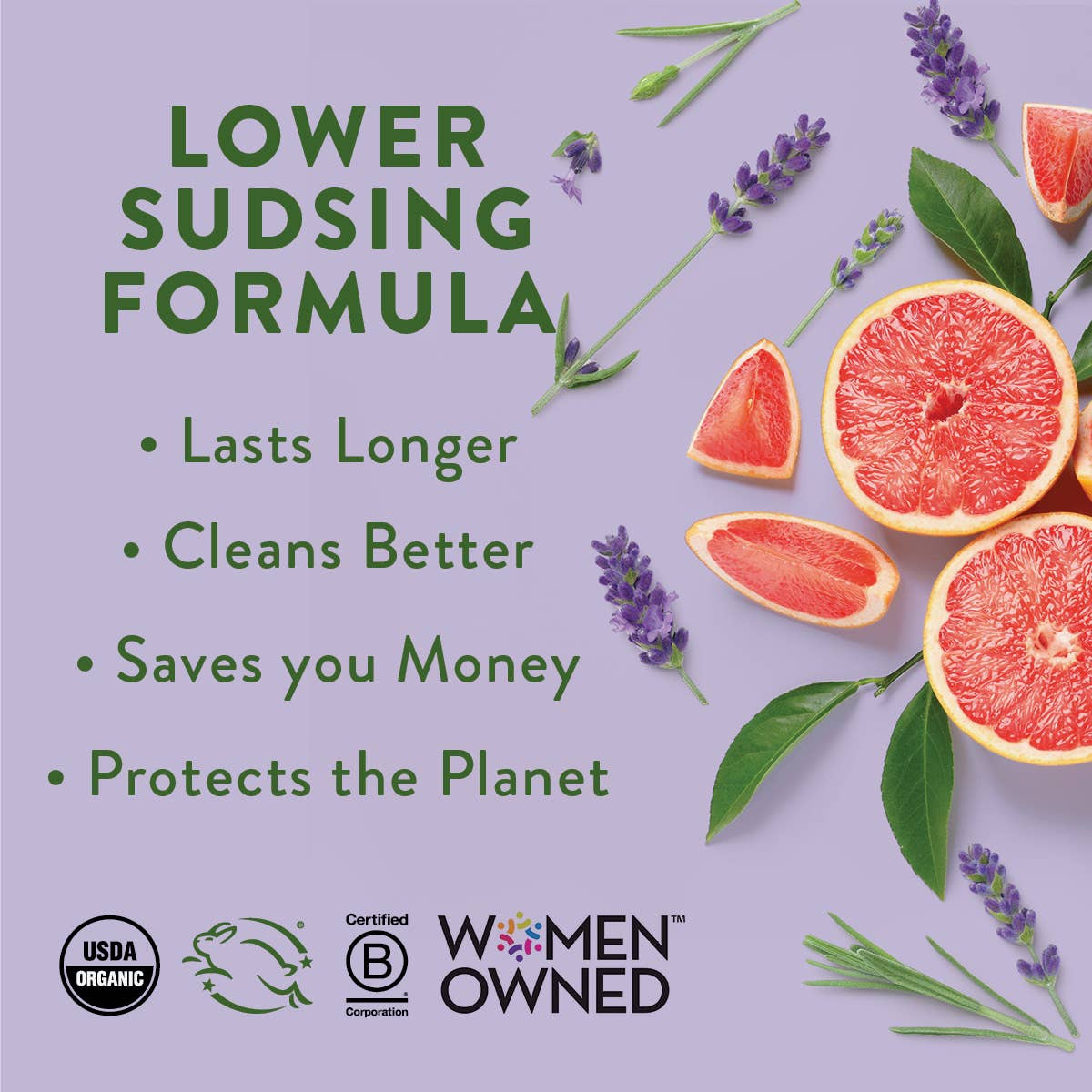 Rebel Green – wholesale Diskmedel – Diskmedel lavendel och grapefrukt 473 ml3