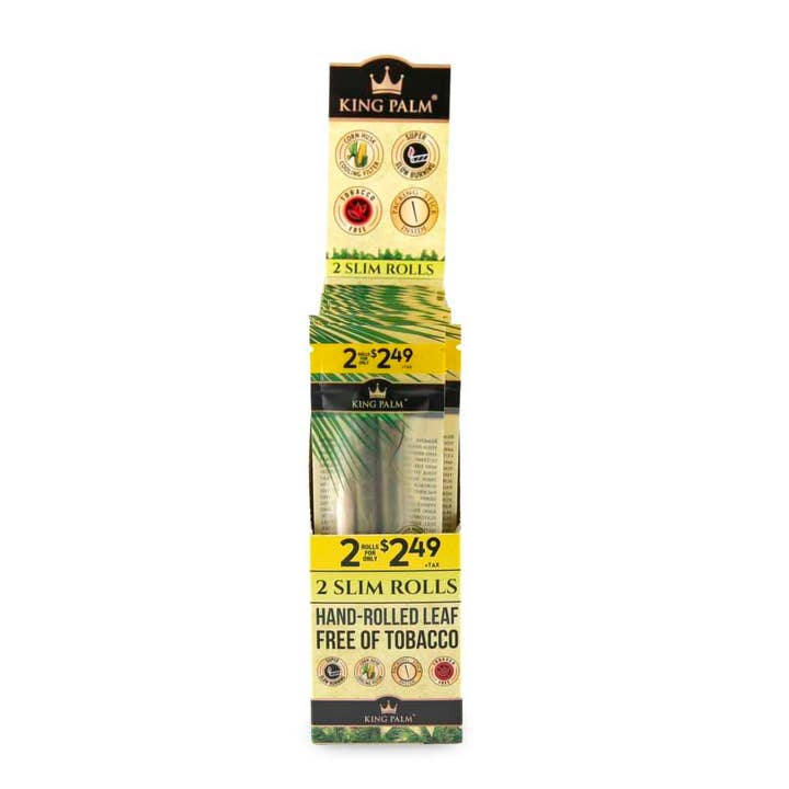 King Palm Slim Size PP $2.49 2pk - 20ct for wholesale by Cannatron