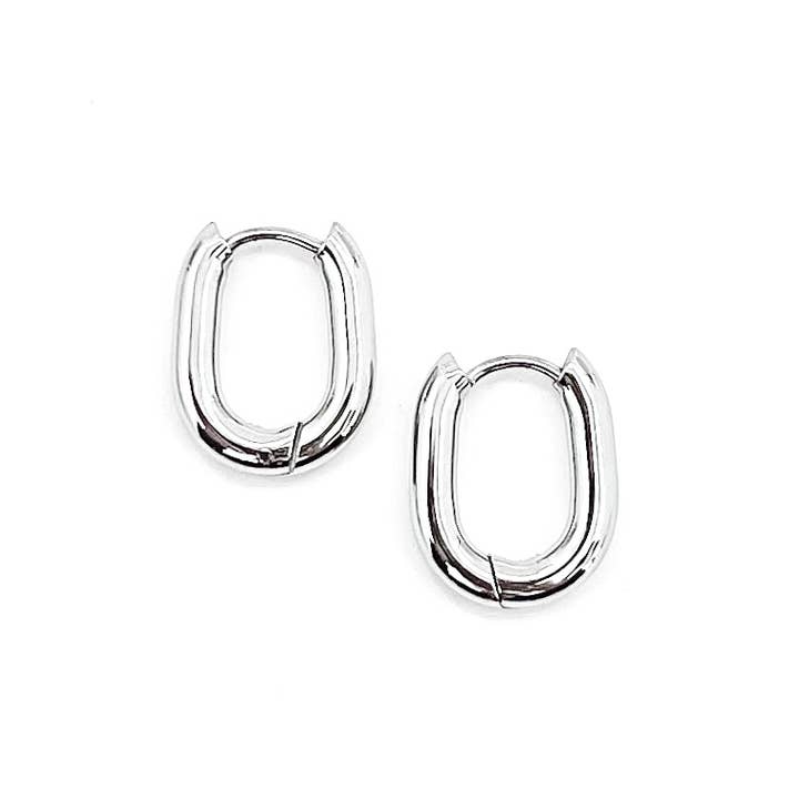 Beljoy - Wholesale Huggie Earrings - Elisa Everyday Hoop Earrings || Choose Color
